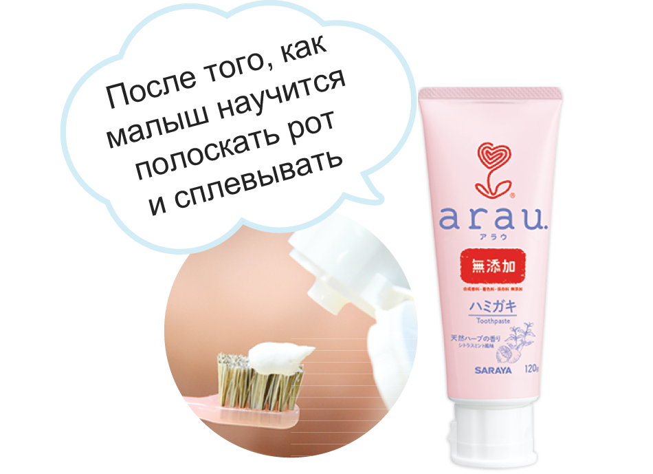 Зубная паста arau.