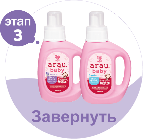 Шаг 3 Завернуть